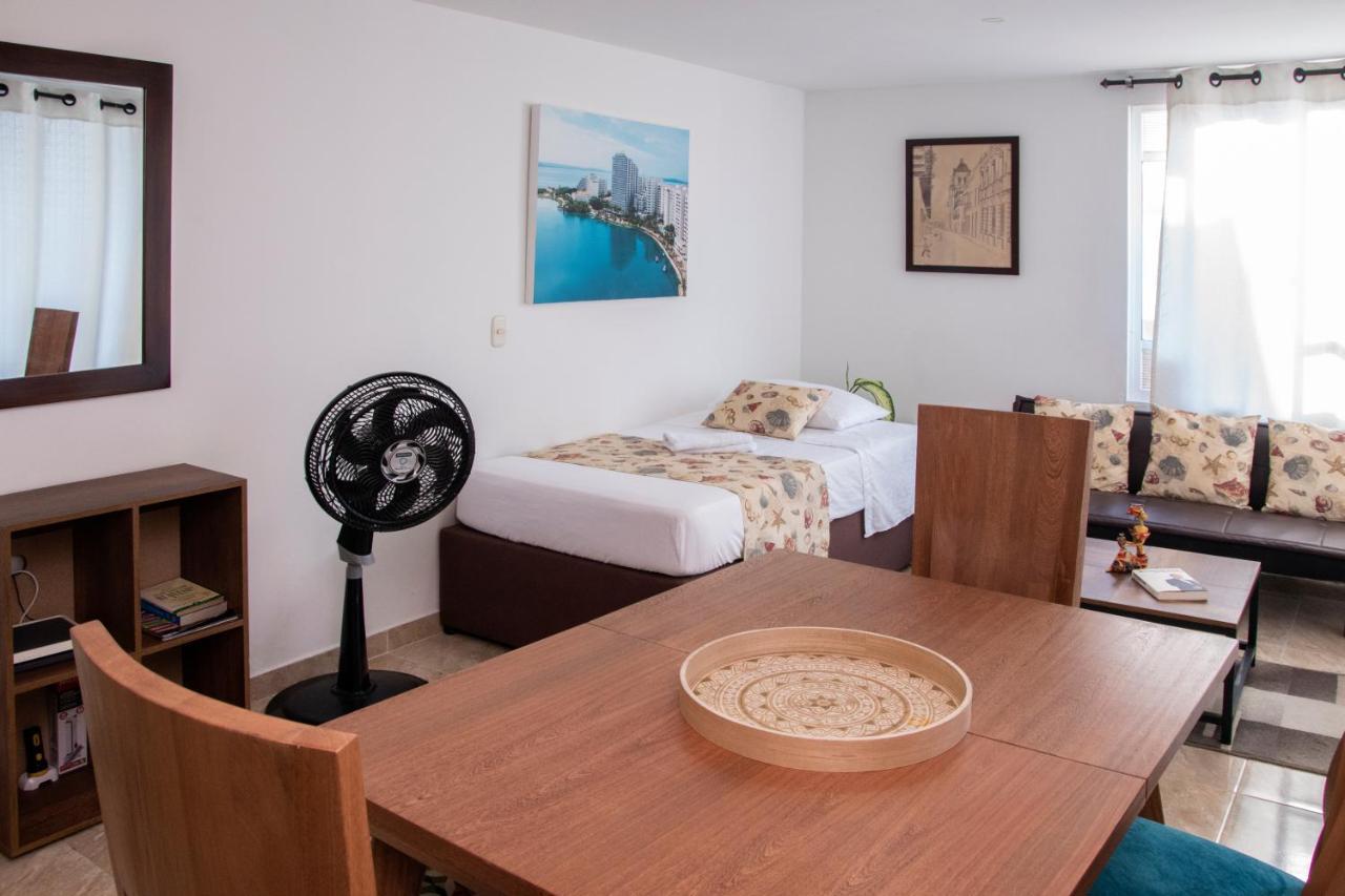 Apartamento Tranquilo Con Hermosas Vistas Appartement Cartagena Buitenkant foto