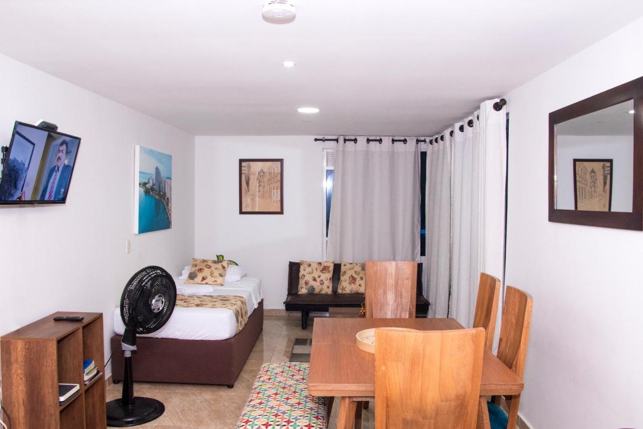 Apartamento Tranquilo Con Hermosas Vistas Appartement Cartagena Buitenkant foto